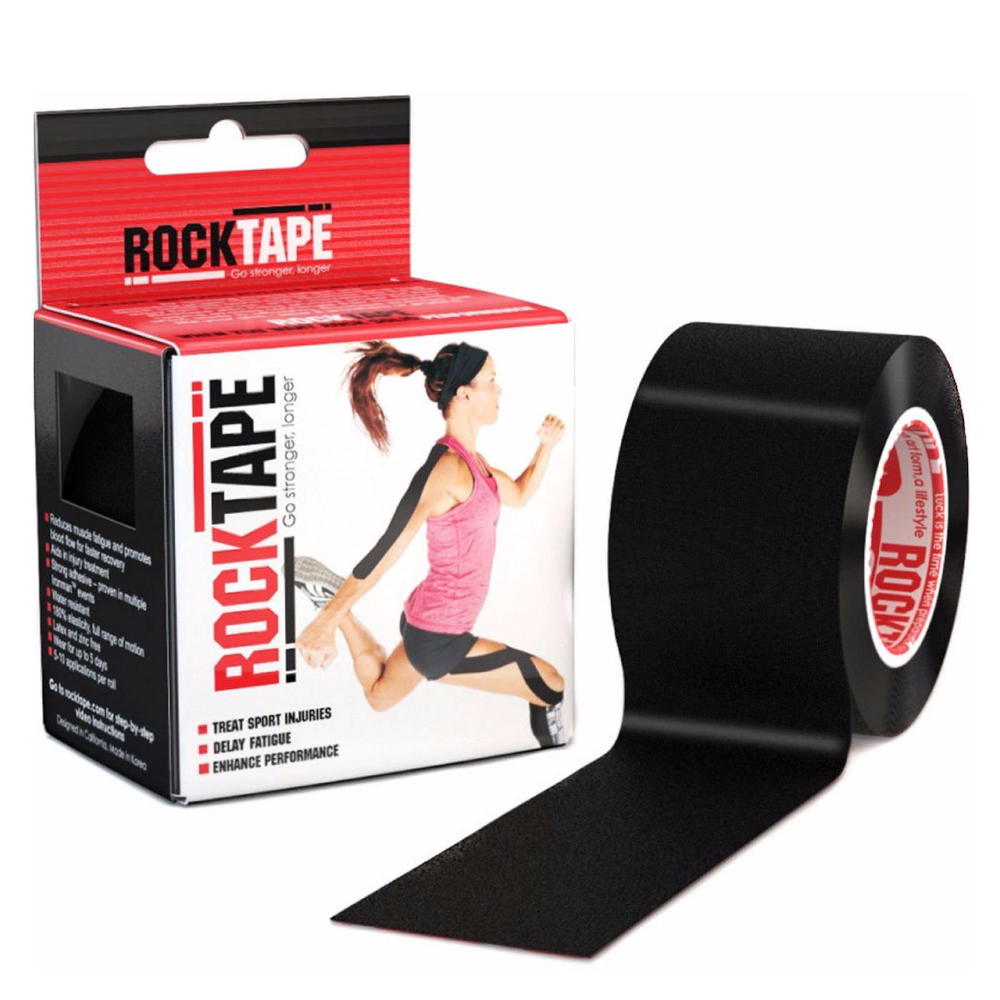 RockTape 5cm x 5m Black