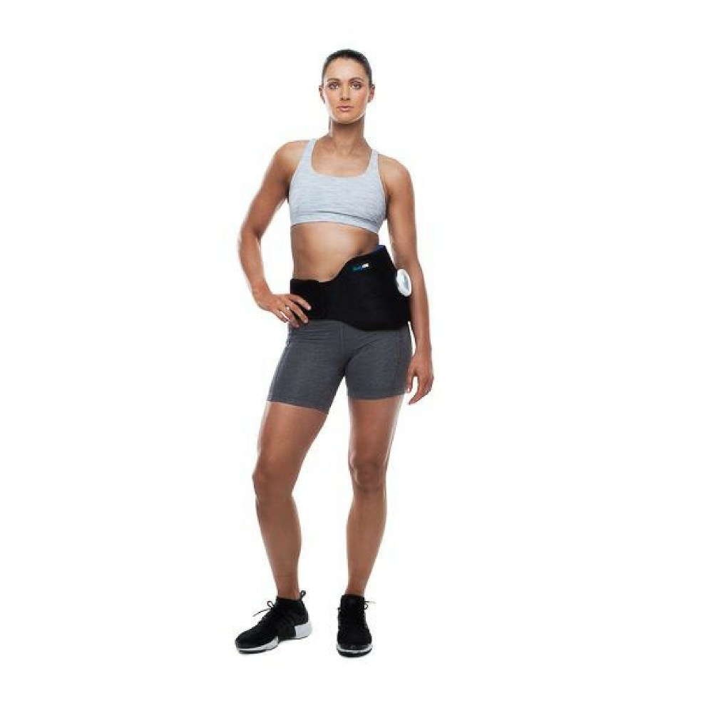 BodyICE Back and Hip Set used on Hip by a female