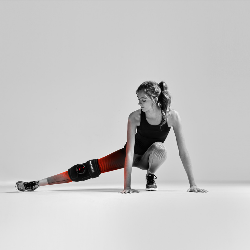 Hyperice Venom Leg in use by a woman