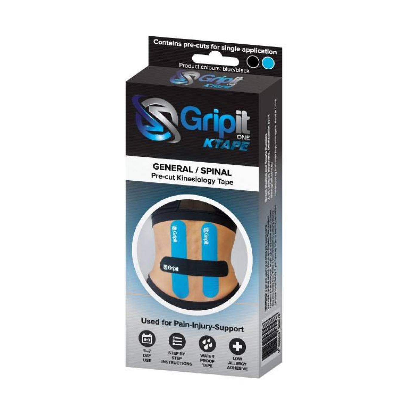 Gripit general and Back - box front