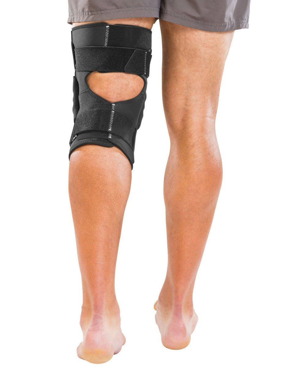 Hinged Kne Brace Back View