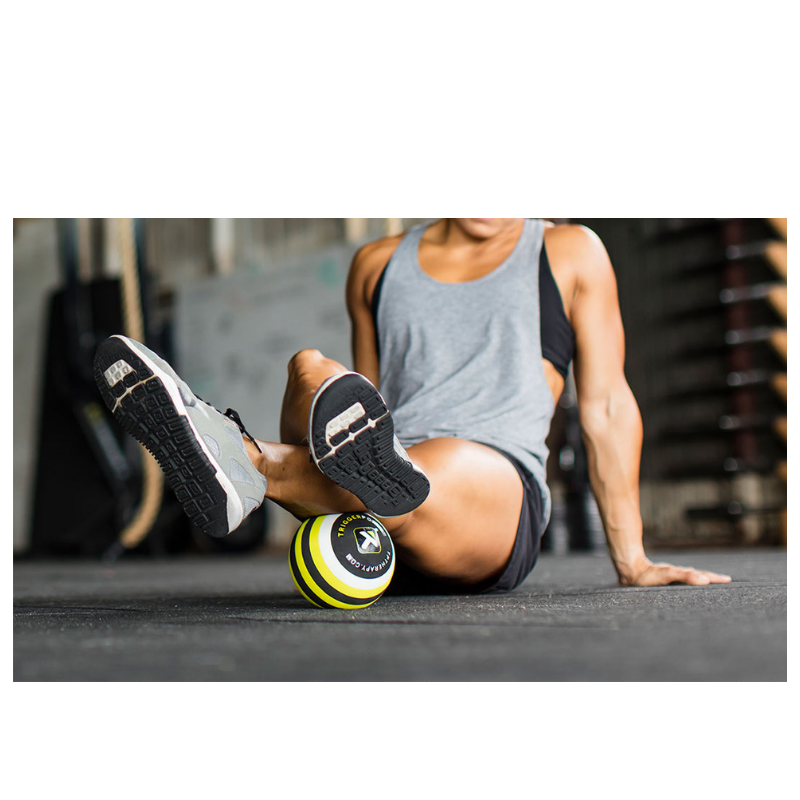 TriggerPoint MB5 Massage BallI n Use