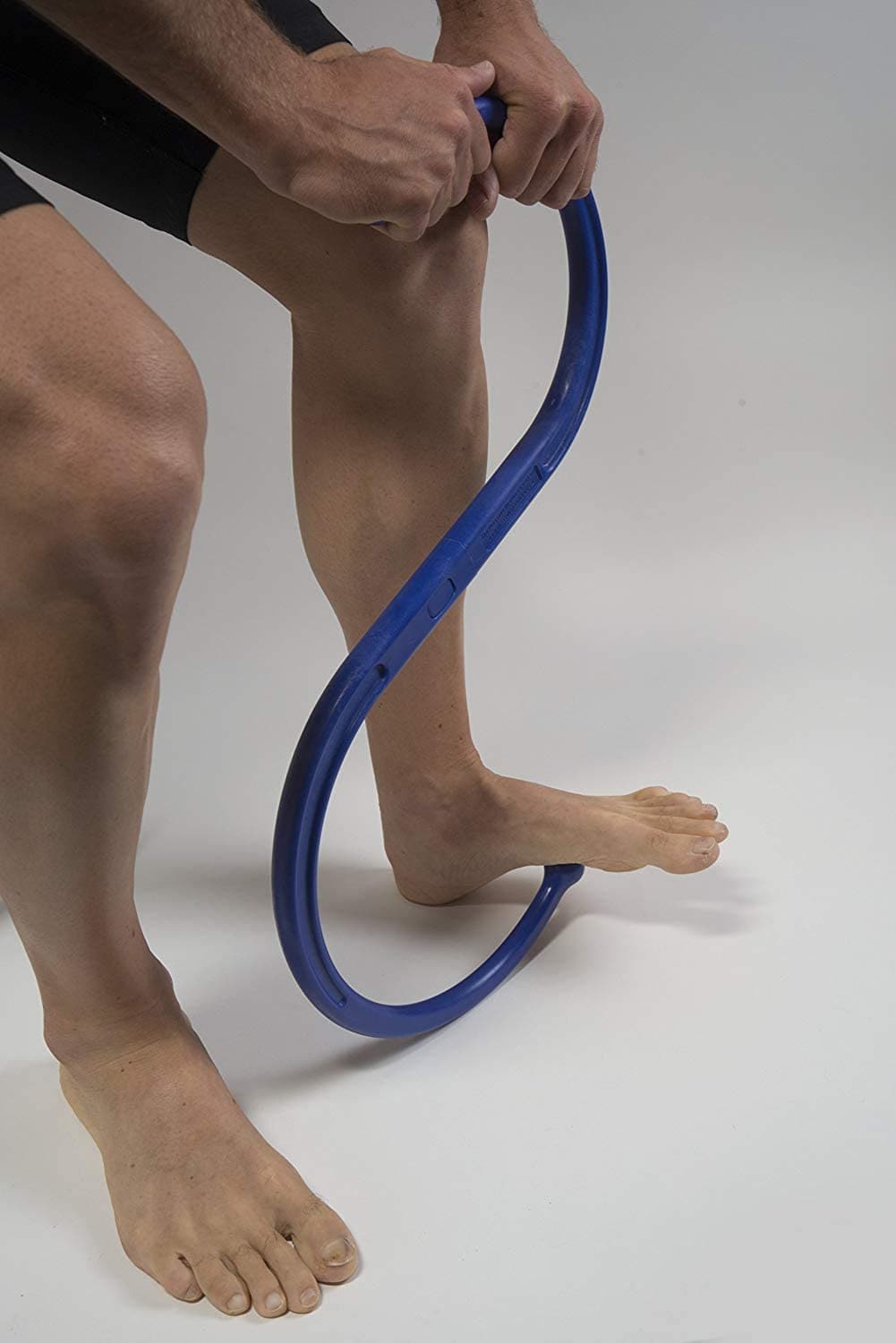 foot massaging stick blue